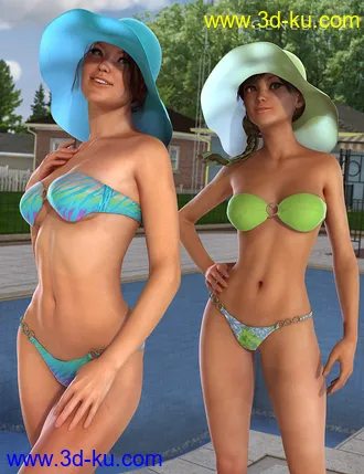 3D打印模型Ring Bikini Textures的图片