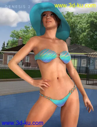 3D打印模型Ring Bikini Textures的图片