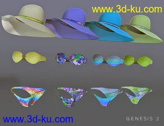3D打印模型Ring Bikini Textures的图片