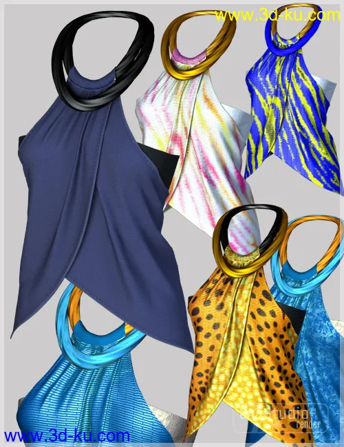 Ring Skirt For Genesis 2 Female(s)模型的图片7