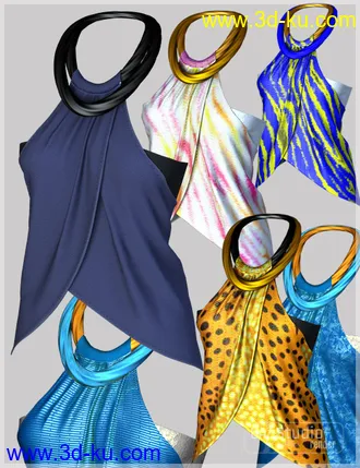 3D打印模型Ring Skirt For Genesis 2 Female(s)的图片