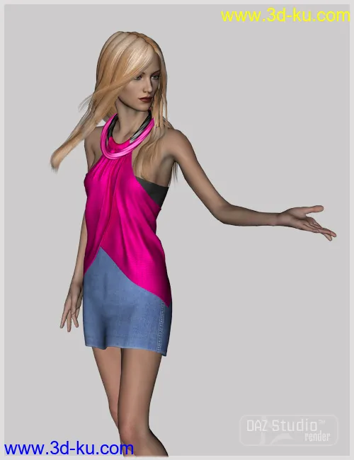 Ring Skirt For Genesis 2 Female(s)模型的图片10