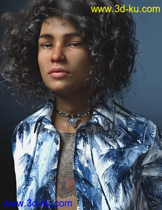 Rio HD for Genesis 8.1 Female模型的图片1