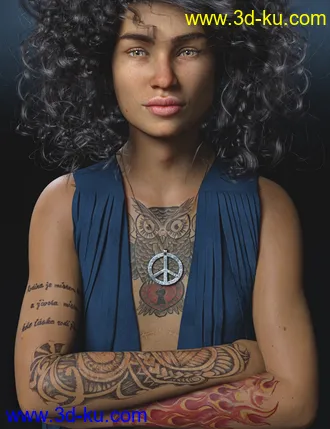 Rio HD for Genesis 8.1 Female模型的图片4