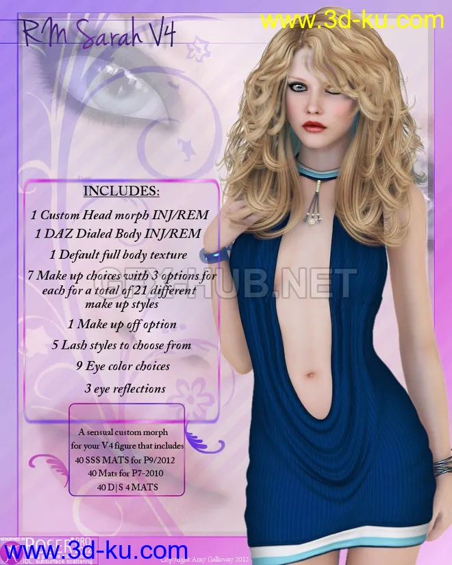 RM Sarah V4模型的图片1