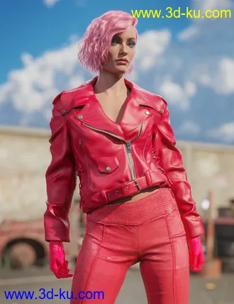 3D打印模型Road Rash for Genesis 8 and 8.1 Females的图片