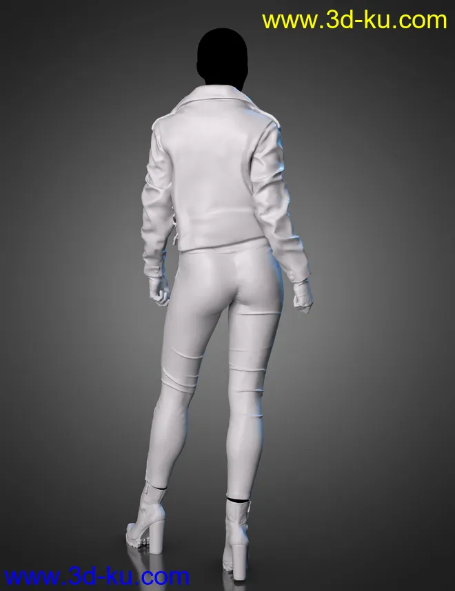 Road Rash for Genesis 8 and 8.1 Females模型的图片9