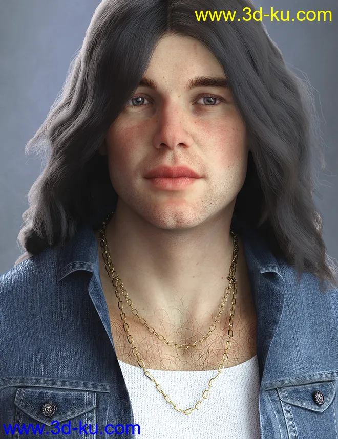 Rocco HD for Genesis 8.1 Male模型的图片1