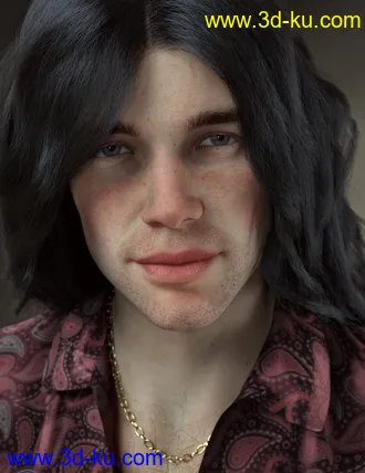 3D打印模型Rocco HD for Genesis 8.1 Male的图片