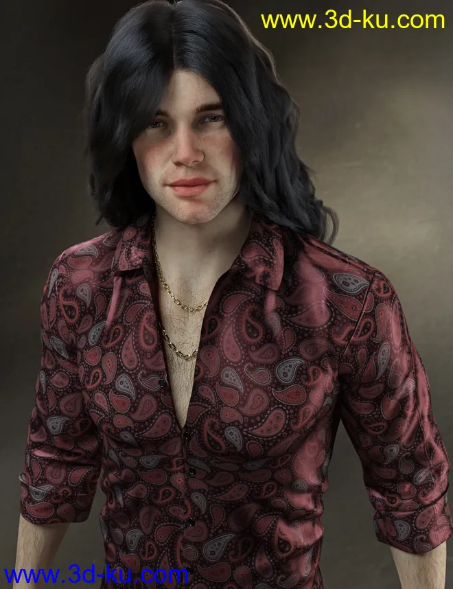 Rocco HD for Genesis 8.1 Male模型的图片5