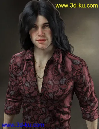 3D打印模型Rocco HD for Genesis 8.1 Male的图片