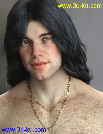 3D打印模型Rocco HD for Genesis 8.1 Male的图片
