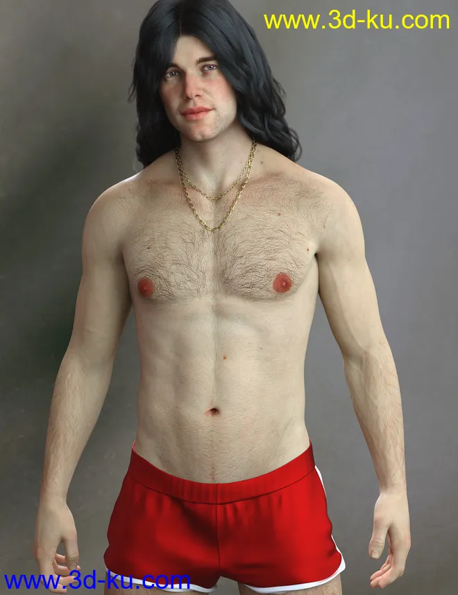 Rocco HD for Genesis 8.1 Male模型的图片8