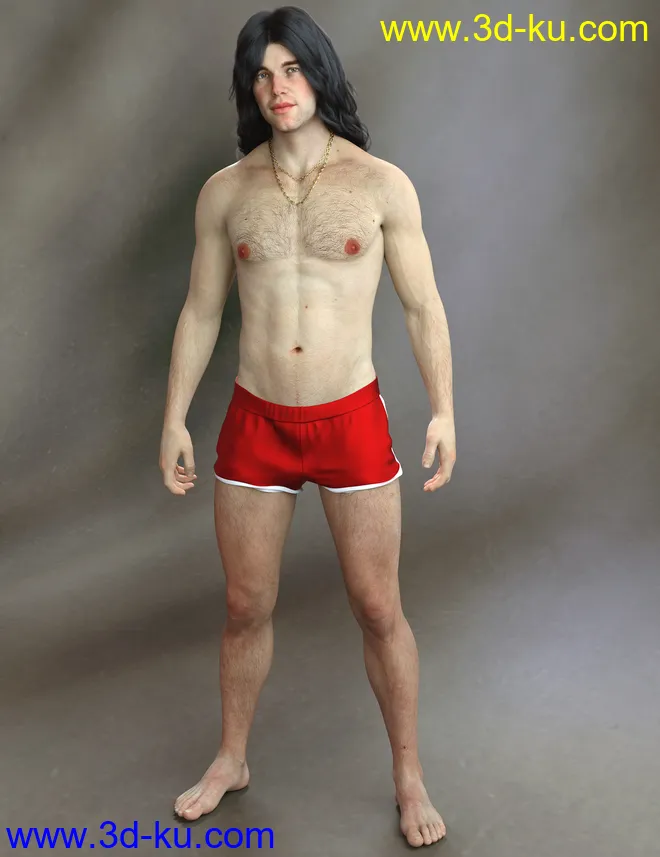 Rocco HD for Genesis 8.1 Male模型的图片9
