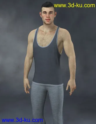 3D打印模型Rocco HD for Genesis 8.1 Male的图片