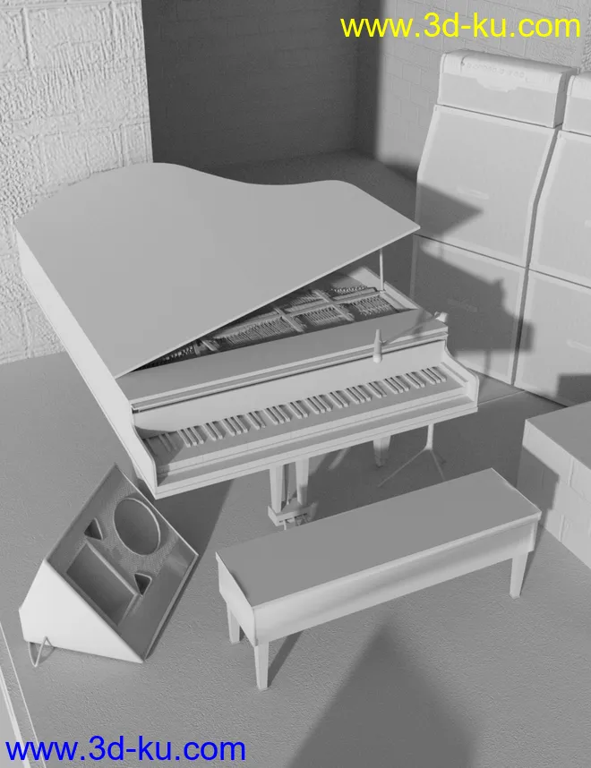 Rock Star Series - Grand Piano模型的图片7