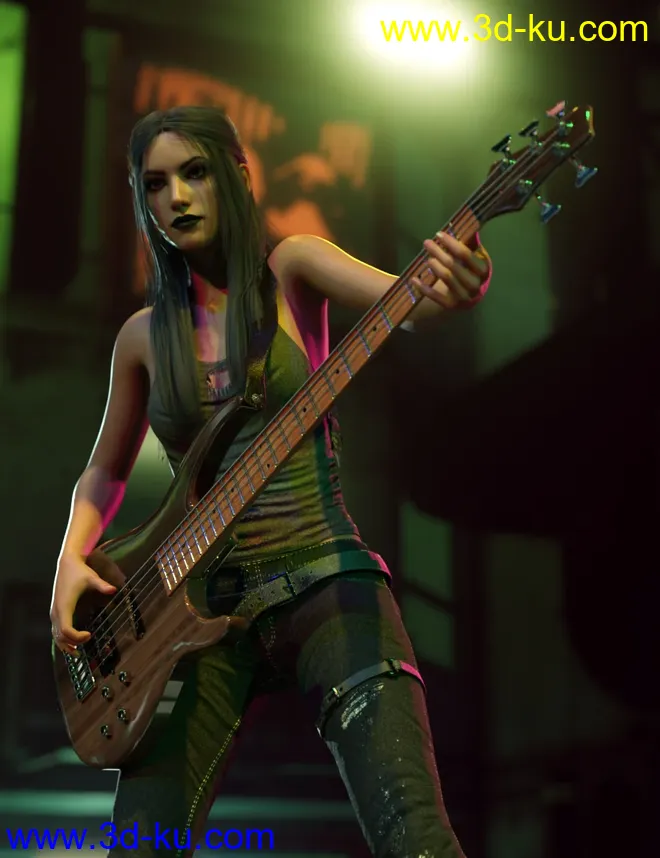 Rock Star Series - Modern Bass模型的图片1