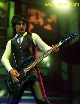 3D打印模型Rock Star Series - Modern Guitars的图片