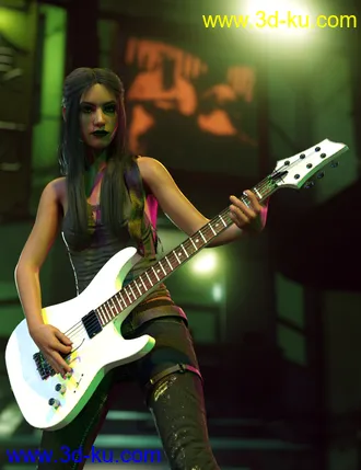 3D打印模型Rock Star Series - Modern Guitars的图片