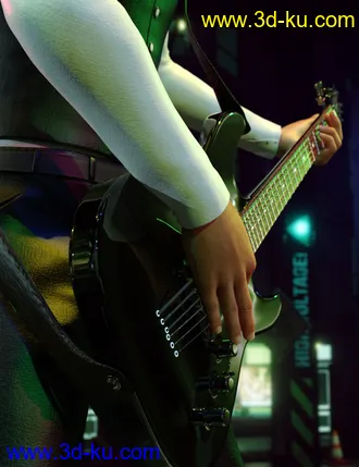 3D打印模型Rock Star Series - Modern Guitars的图片