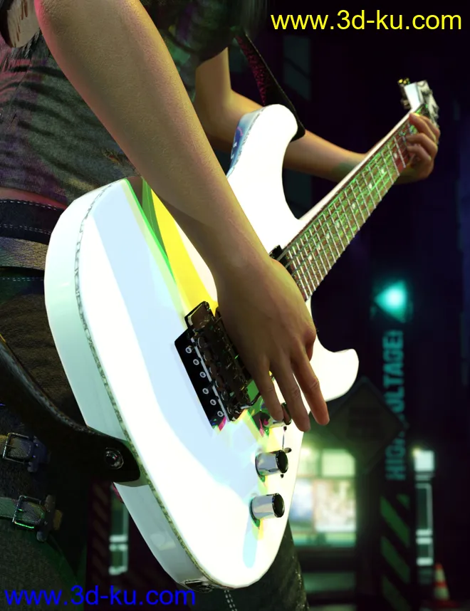 Rock Star Series - Modern Guitars模型的图片8