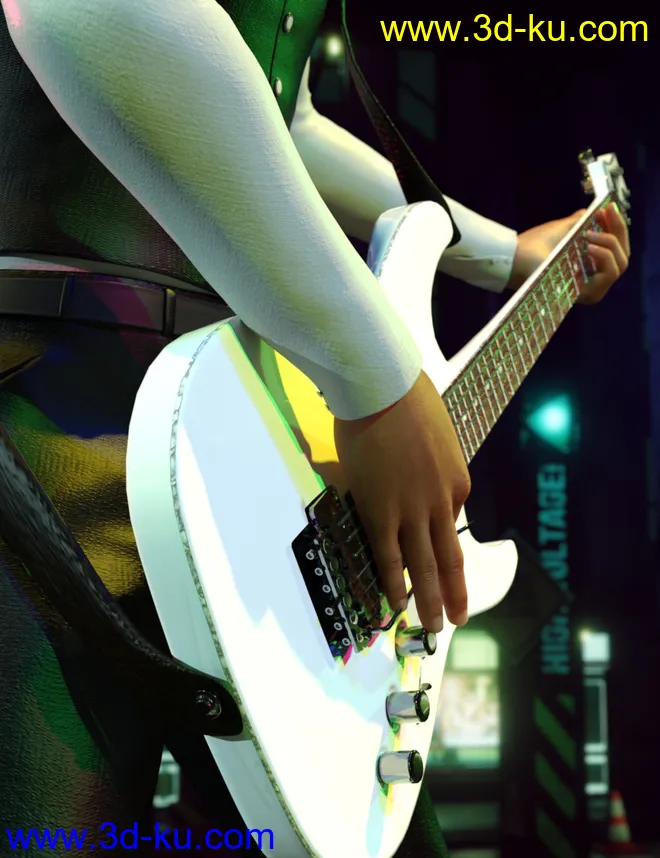 Rock Star Series - Modern Guitars模型的图片9