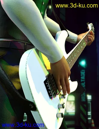 3D打印模型Rock Star Series - Modern Guitars的图片