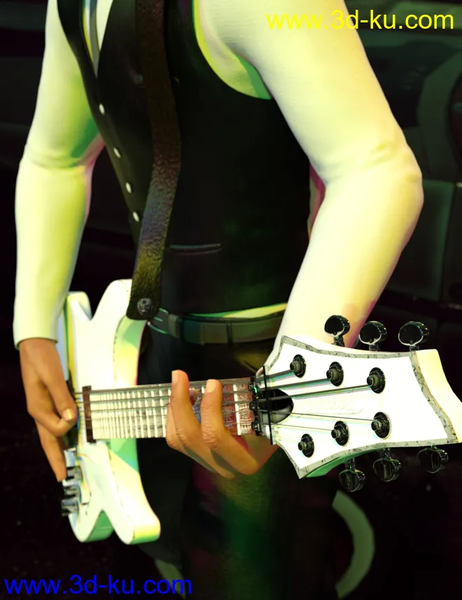 Rock Star Series - Modern Guitars模型的图片10