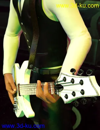 3D打印模型Rock Star Series - Modern Guitars的图片