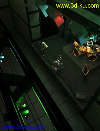 3D打印模型Rock Star Series - The Stage的图片