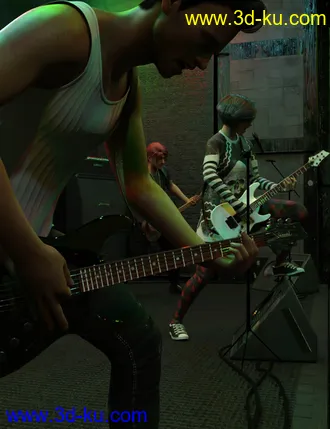 3D打印模型Rock Star Series - The Stage的图片