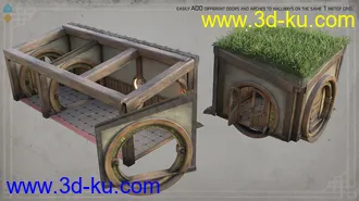 3D打印模型ROG Fantasy Home - Hallway的图片