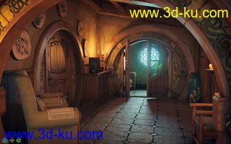 3D打印模型ROG Fantasy Home - Hallway的图片