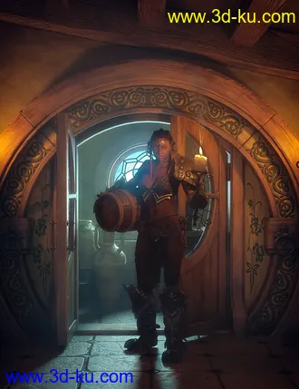 3D打印模型ROG Fantasy Home - Hallway的图片