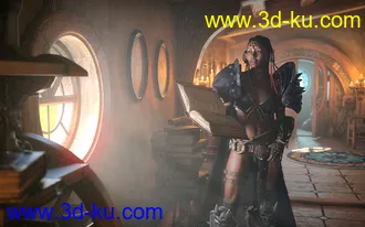 3D打印模型ROG Fantasy Home - Hallway的图片