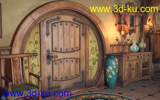 3D打印模型ROG Fantasy Home - Hallway的图片