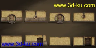 3D打印模型ROG Fantasy Home - Hallway的图片