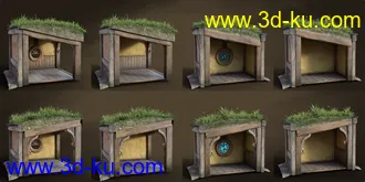 3D打印模型ROG Fantasy Home - Hallway的图片