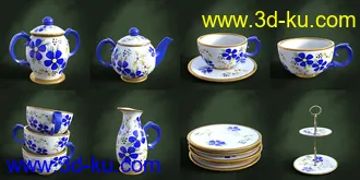 3D打印模型ROG Fantasy Home - Hallway Furniture Set的图片