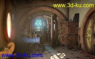 ROG Fantasy Home - Hallway Furniture Set模型的图片17