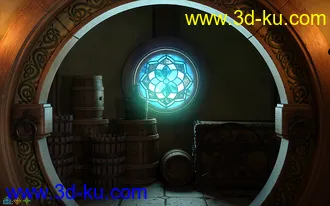 3D打印模型ROG Fantasy Home - Hallway Furniture Set的图片