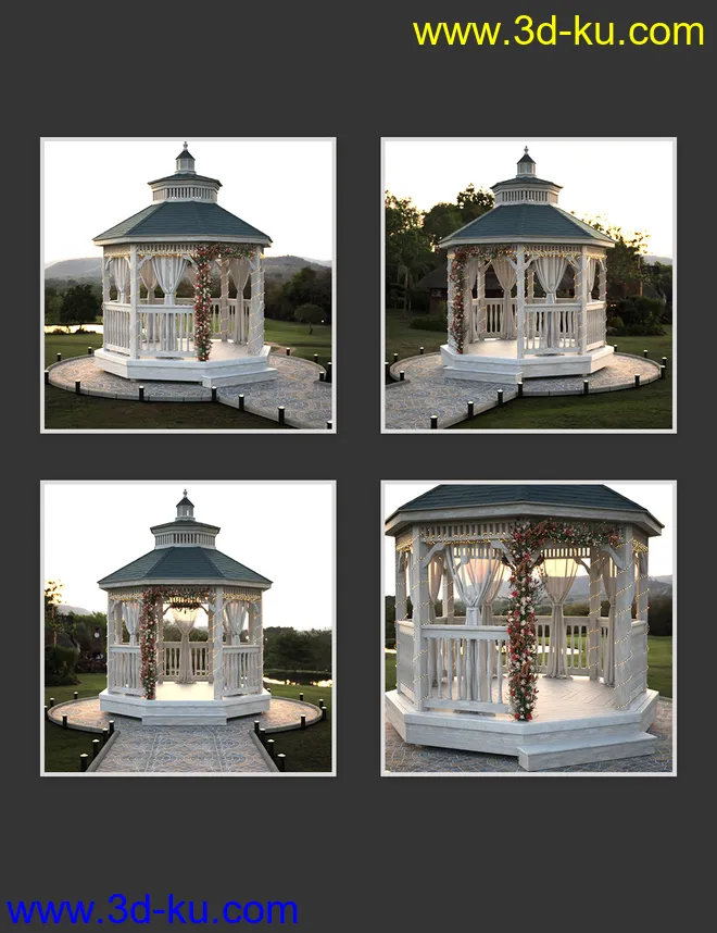 Romantic Gazebo模型的图片6