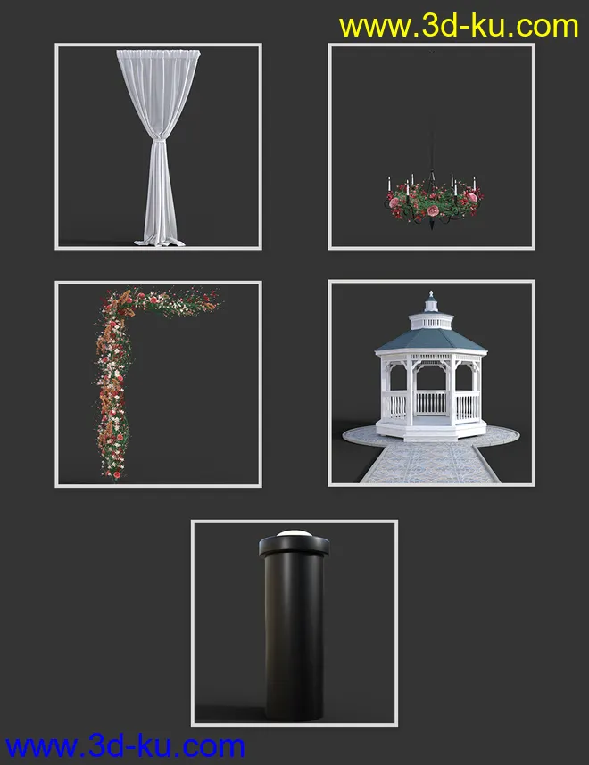 Romantic Gazebo模型的图片7