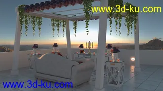 3D打印模型Romantic Santorini的图片