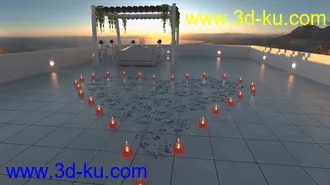 3D打印模型Romantic Santorini的图片
