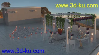 3D打印模型Romantic Santorini的图片
