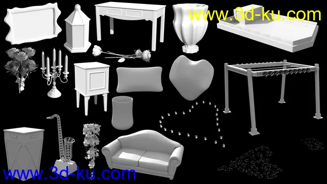 Romantic Santorini模型的图片10