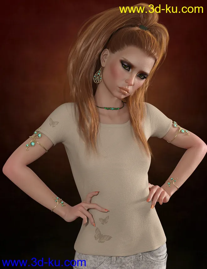 Rosey For Teen Raven 8模型的图片8