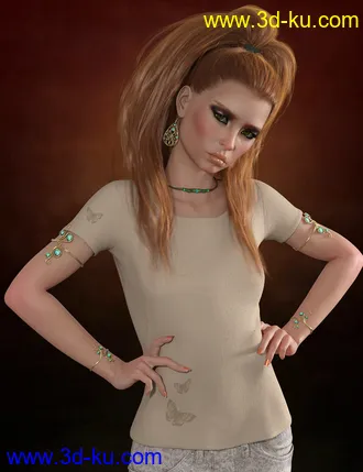 3D打印模型Rosey For Teen Raven 8的图片