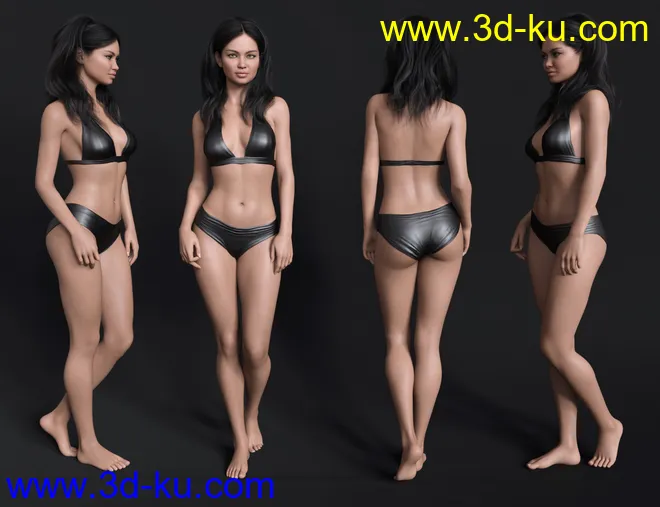 Rosita for Genesis 8 and 8.1 Female模型的图片11